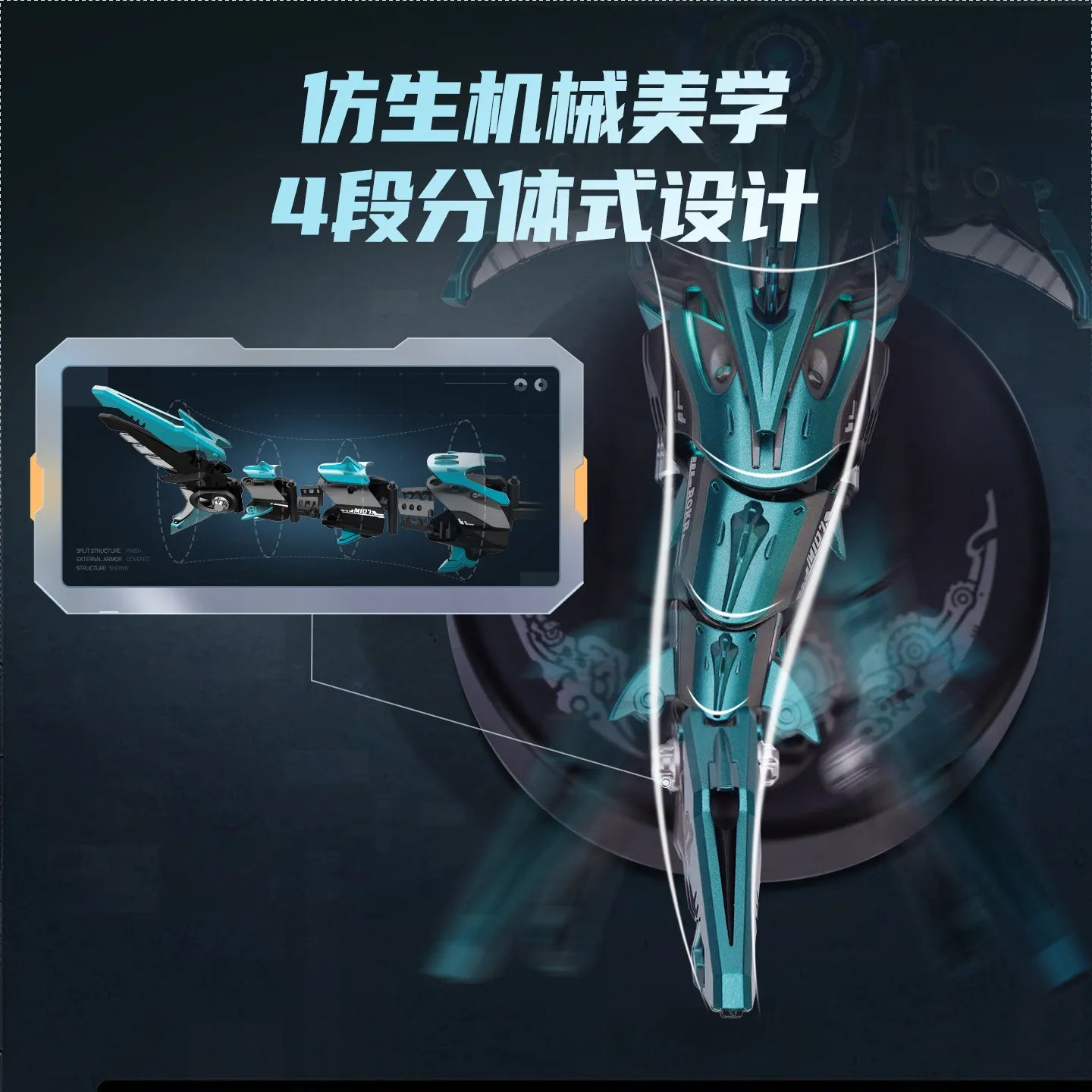 Hammerhead Shark - Mechanical DIY Model Kit