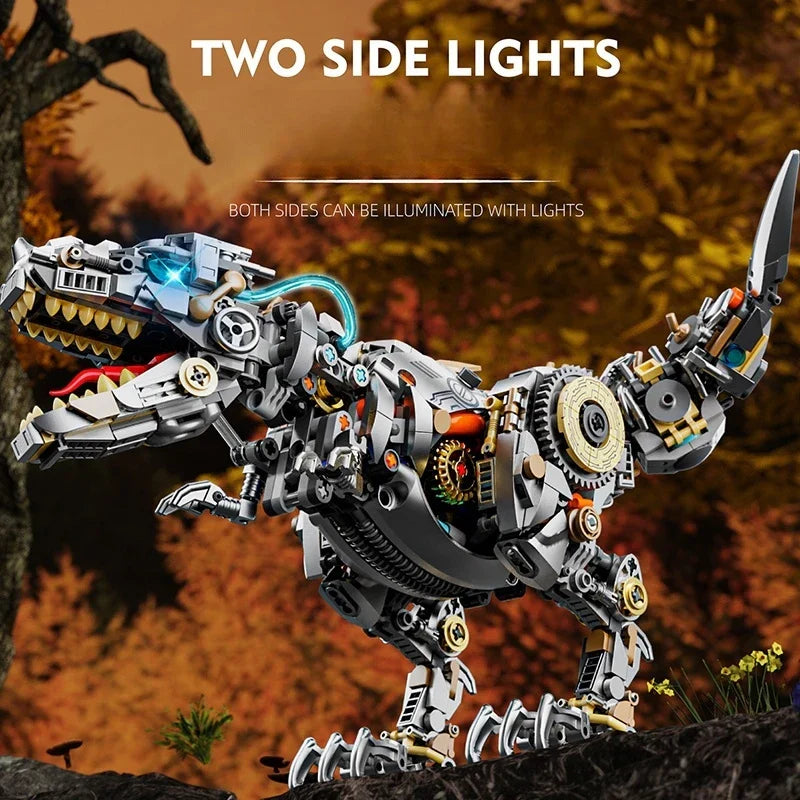 Mechanical T-Rex - 1268Pcs Motorized Dinosaur Building Set