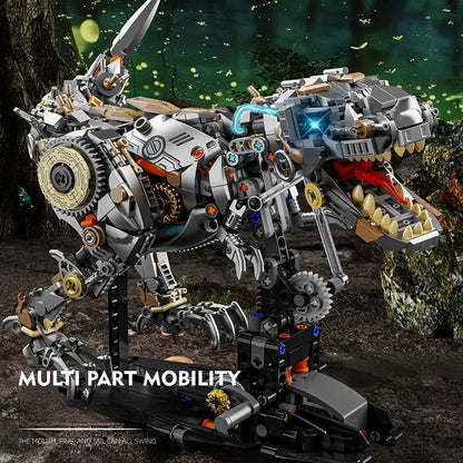 Mechanical T-Rex - 1268Pcs Motorized Dinosaur Building Set