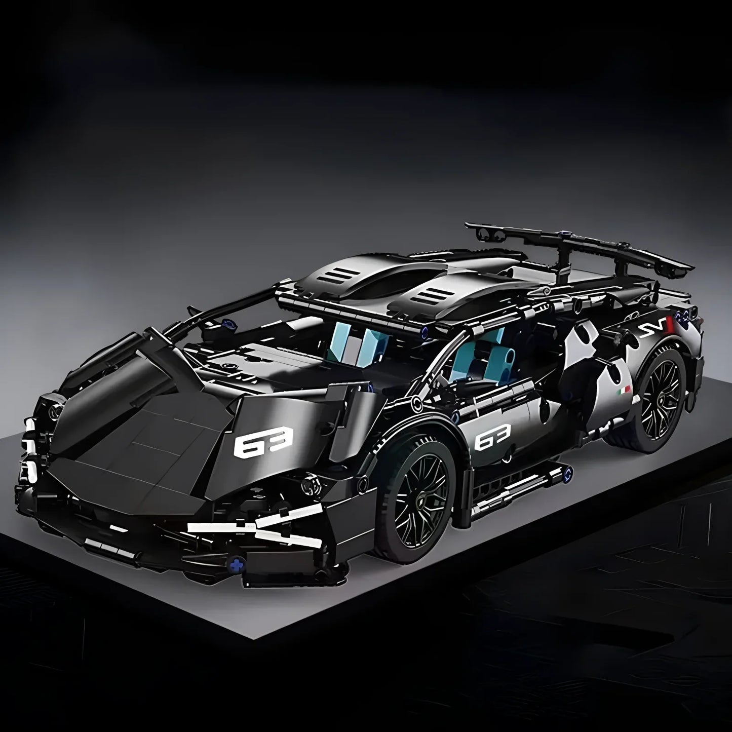 Apex Velocity GT - 1:14 Technical Supercar Building Block Set