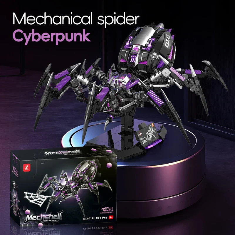 Spider Hunter Mecha Warrior - 971Pcs MOC Building Block Set