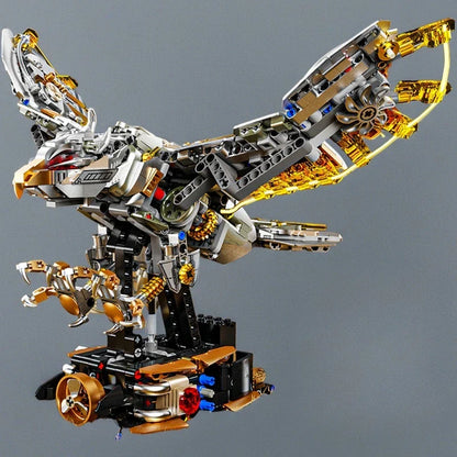 Mechanical Eagle Building Block Set - 1168pc STEM Science Toy
